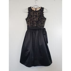 (Ma) Y2K Banana Republic Women's Dress Size 6 Black Cocktail Fairy Whimsigoth